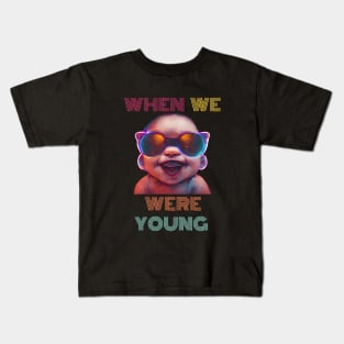 When we were young tour festival 2022 2023 Baby Sunglasses Kids T-Shirt